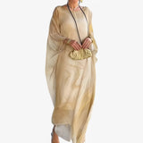 Celeste | Marble Maxi Dress - Unique and Elegant