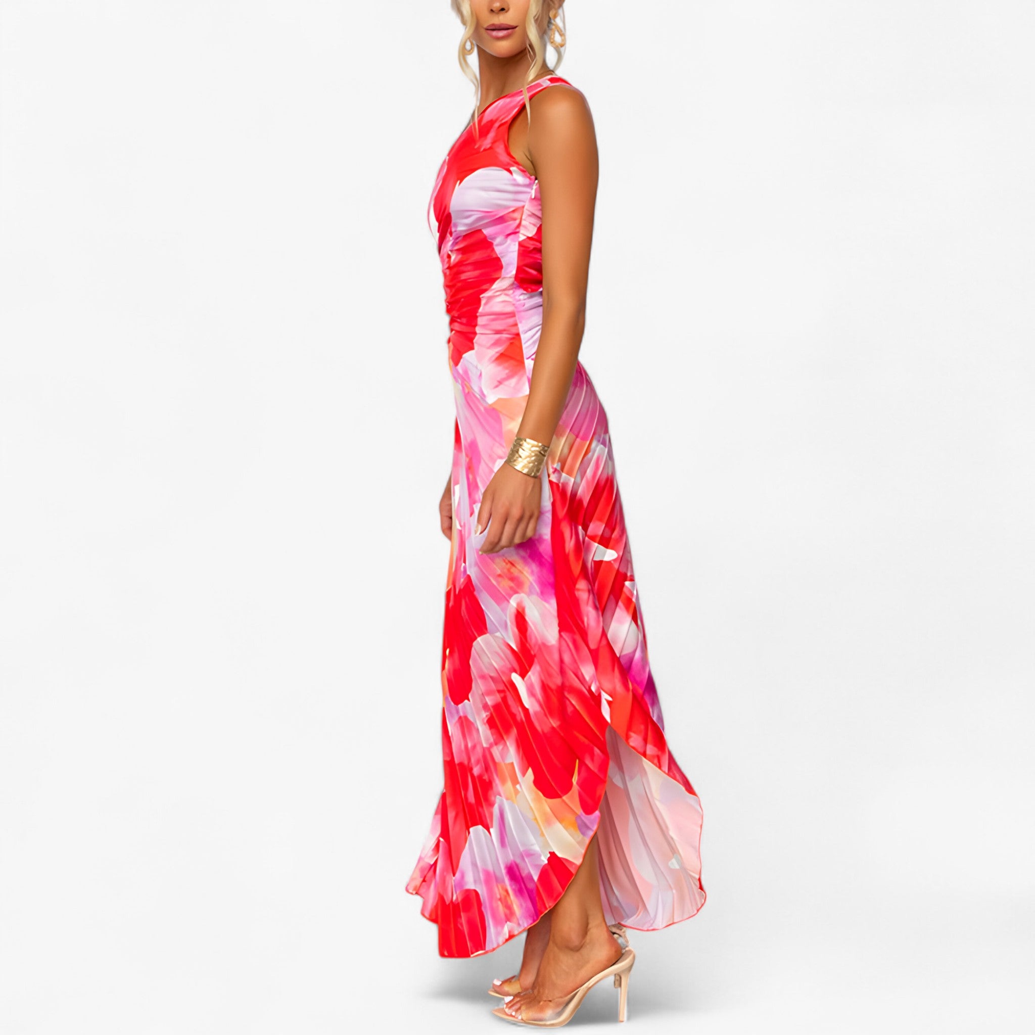 Vianna | Asymmetrisk Kjole med Én Skulder - - women's fashion - {{ product_tags }
