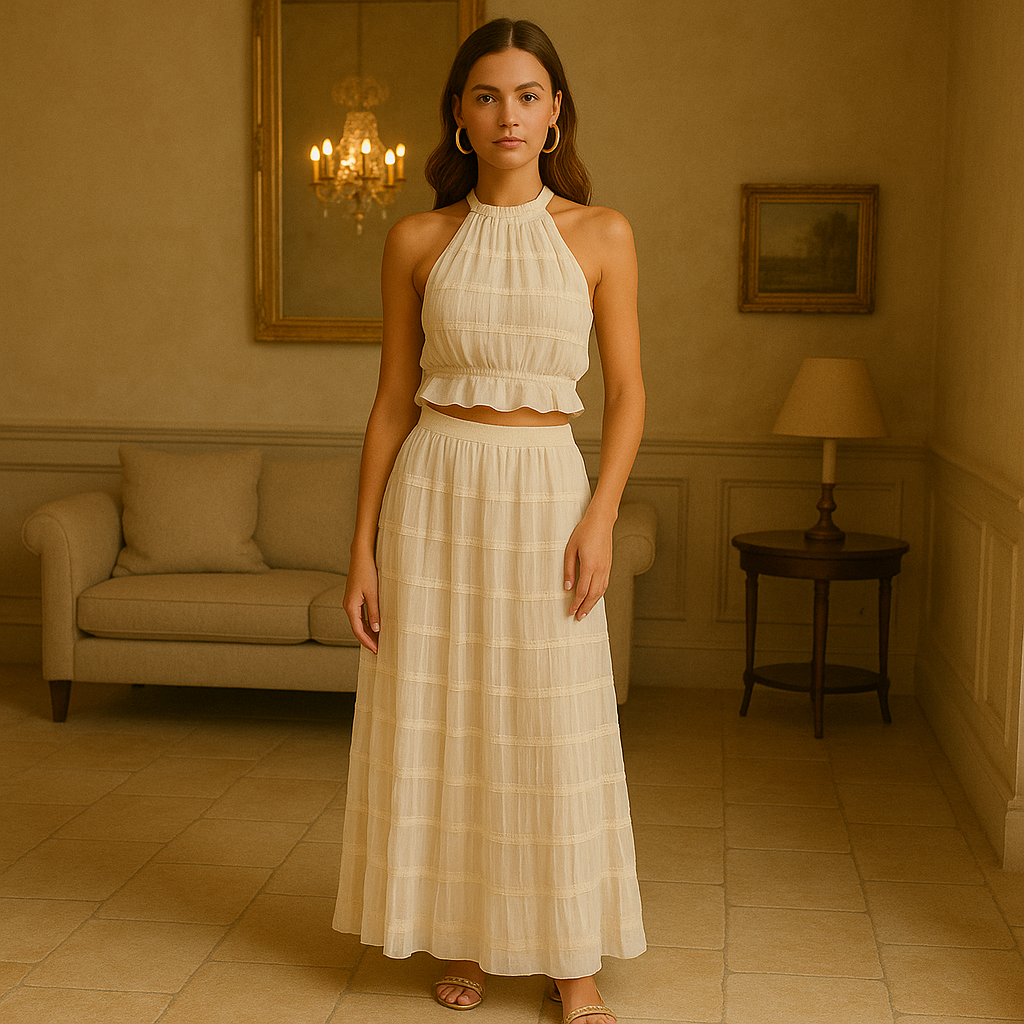 Freya - Sæt plisseret uden ryg - - women's fashion - {{ product_tags }