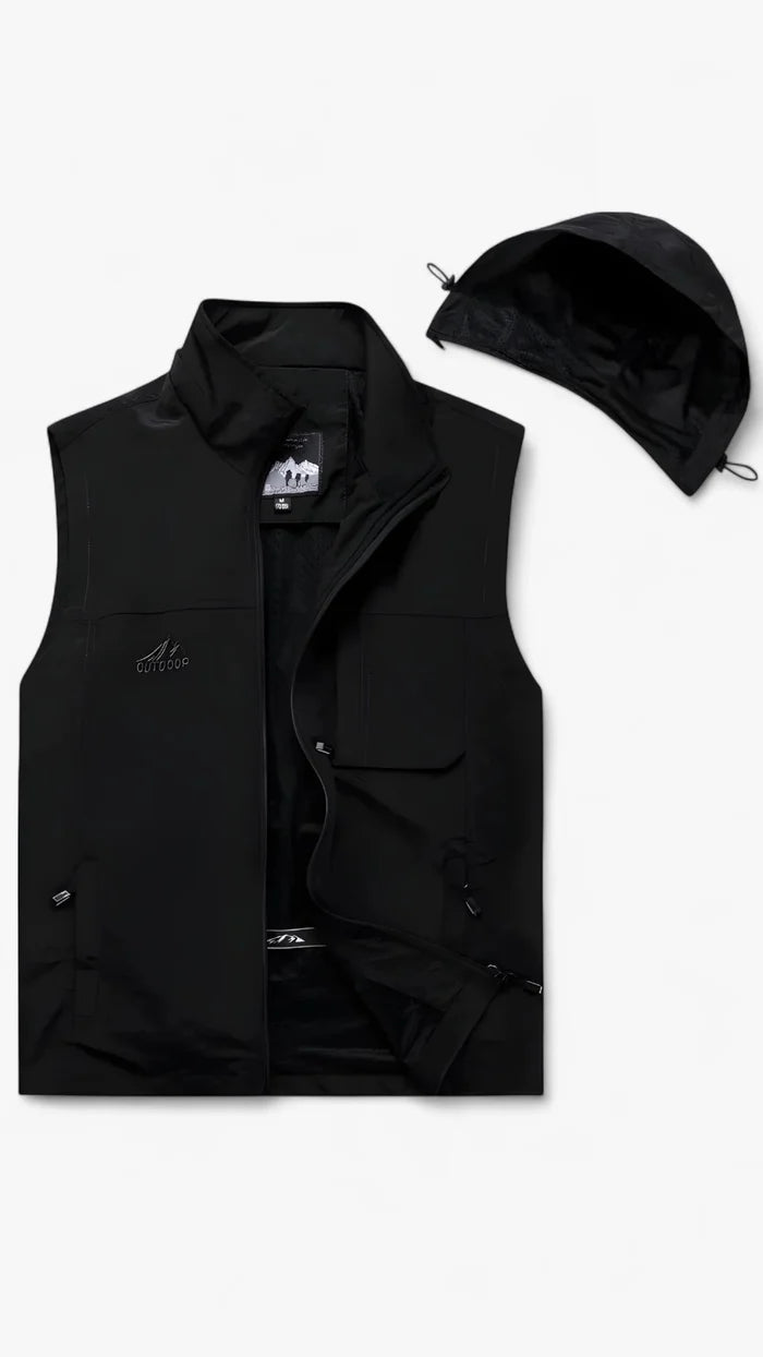 Åndbar Multi-lomme Fiskervest - Zwart - Åndbar Multi-lomme Fiskervest - €25 - {{ product_tags }