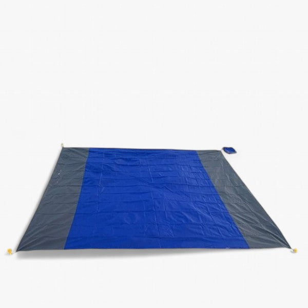 Mr Beach Sandless strandmåtte Ultimate Beach - Blå 200x210cm - house & garden - {{ product_tags }