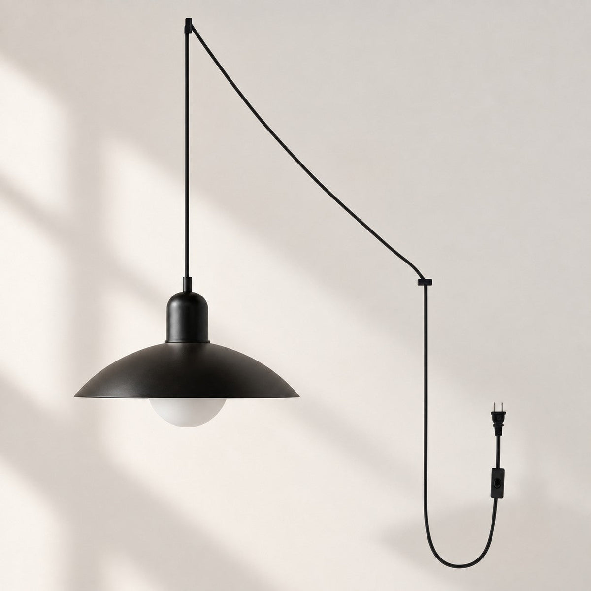 Mid Century Bauhaus Stikkontakt Pendellampe - - Home Decor - {{ product_tags }