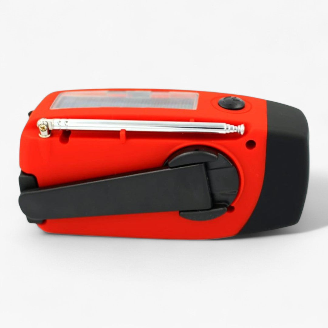 SolarSafe - Nød-radio & Lommelygte på solenergi og optrækbar! - - gadgets - {{ product_tags }