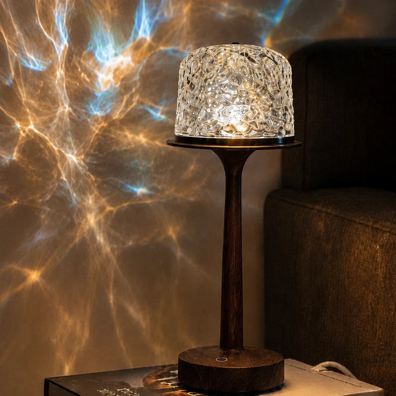 Aurora Nordlys Lampe – 2-in-1 Stemnings Bordlampe & Projektor