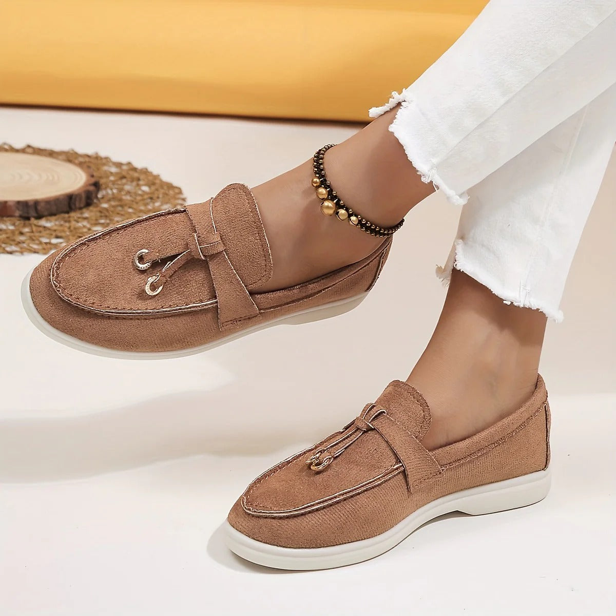 Dame Loafers til Hverdagsbrug - Komfortable & Tidløse - - Fashion - {{ product_tags }