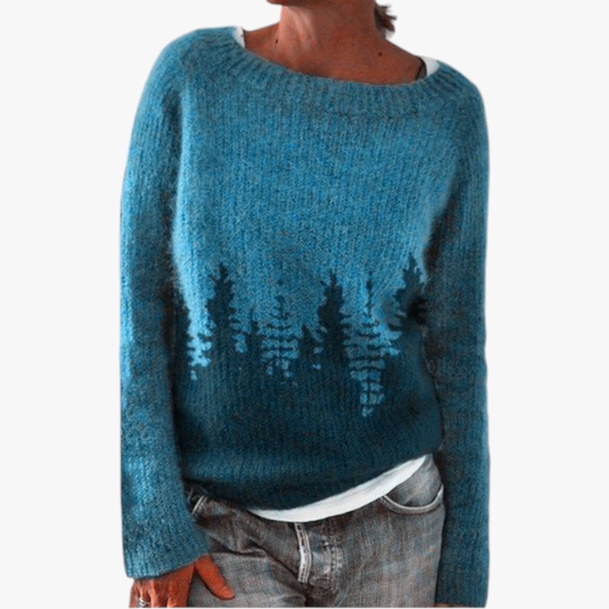 Juilia - Esprit Vintage Retro Sweater til et Unikt og Stilet Udseende - - - {{ product_tags }