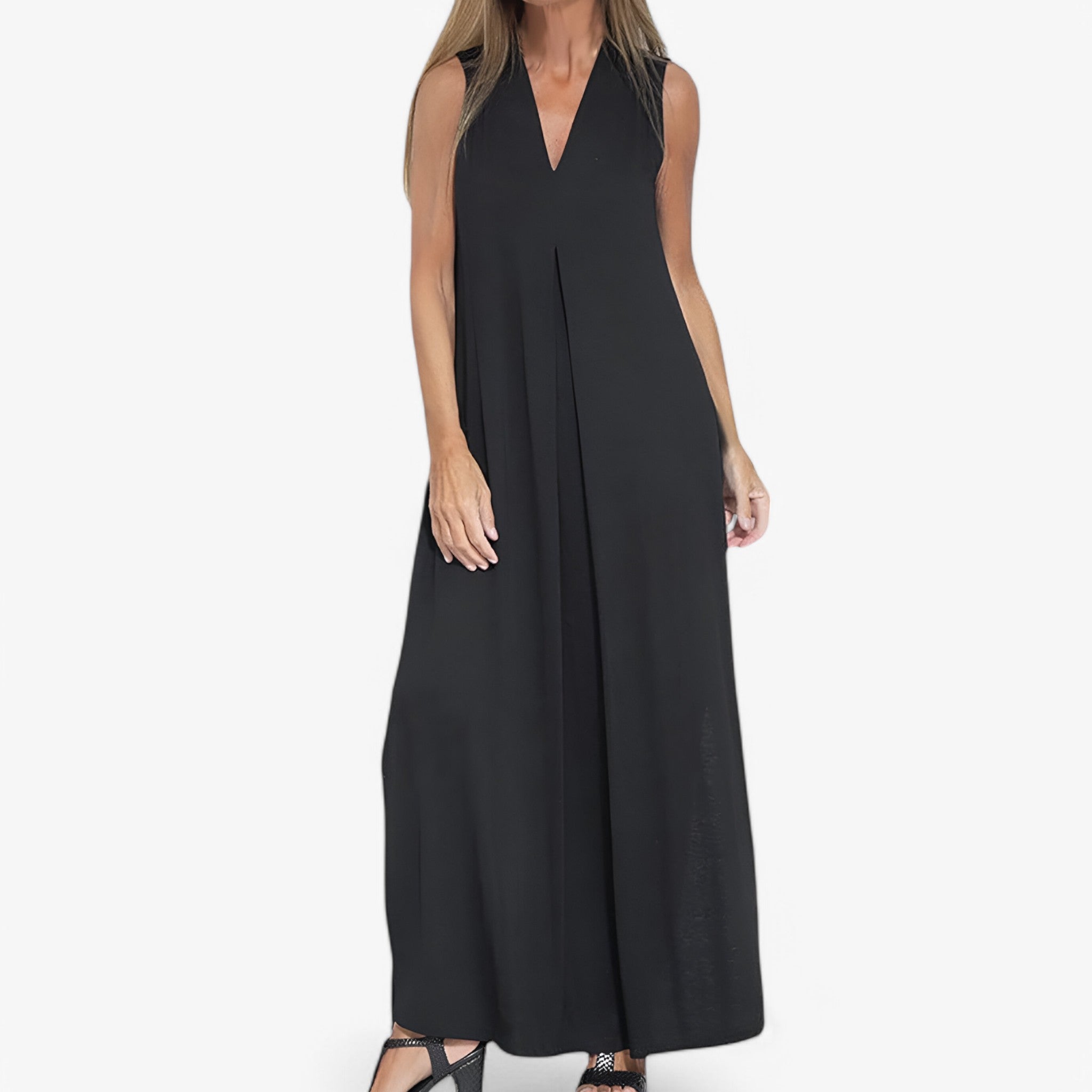Helen | Lang kjole med gratis cardigan - Chic og komfortabel - - women's fashion - {{ product_tags }