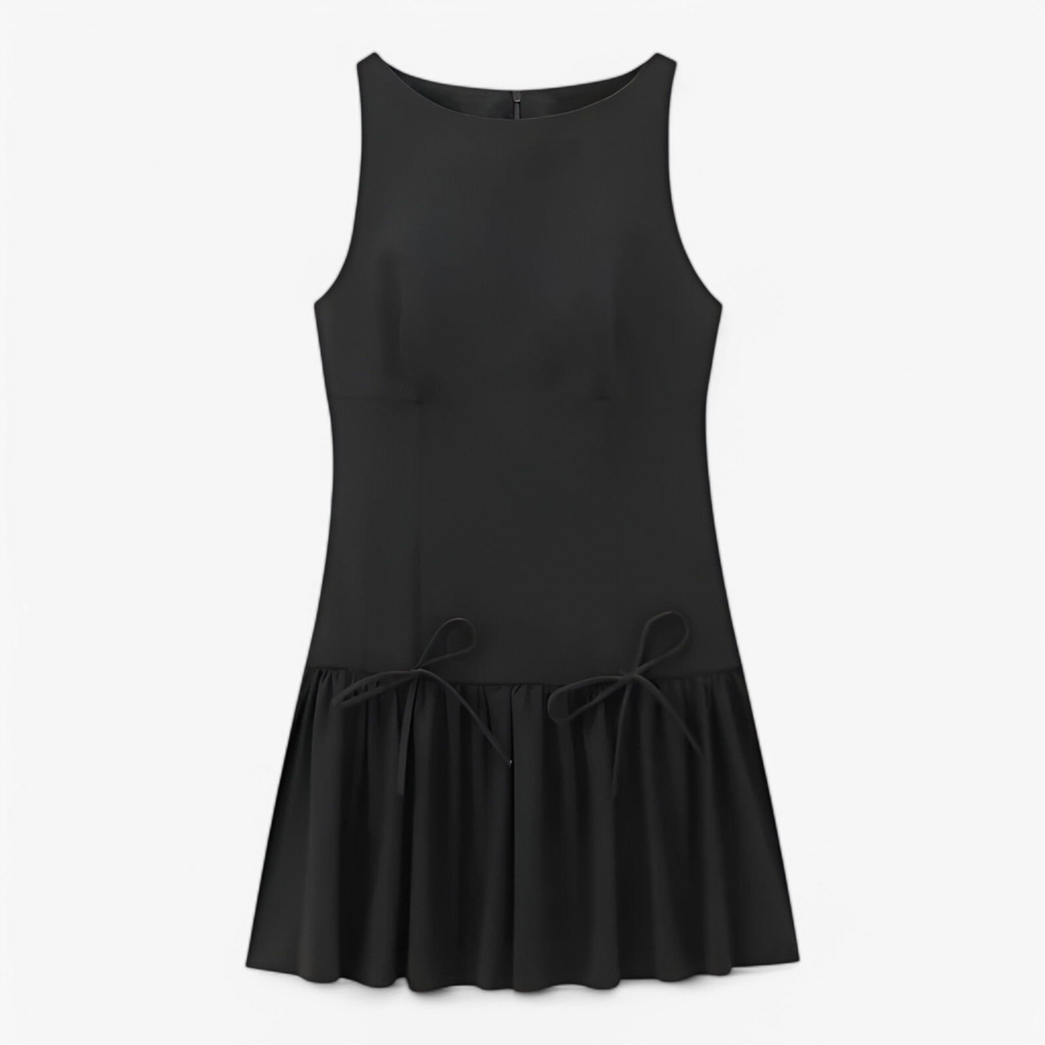 Serena | Mini plisseret kjole - Tendenser og sofistikation - Sort - women's fashion - {{ product_tags }