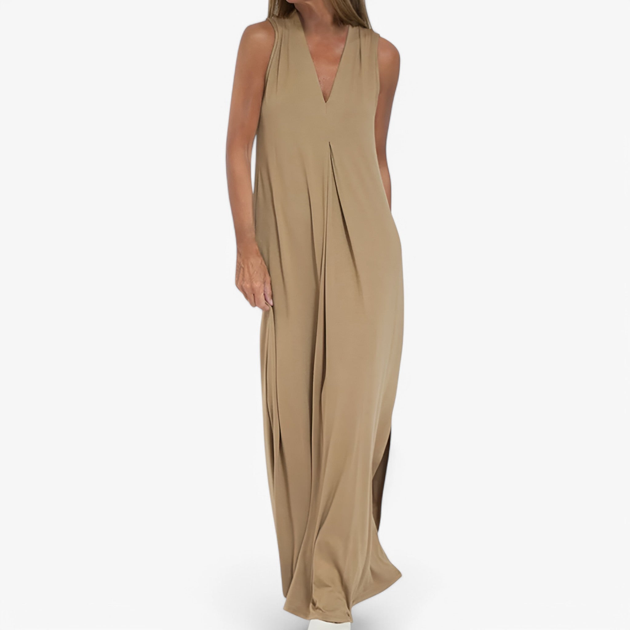 Helen | Lang kjole med gratis cardigan - Chic og komfortabel - - women's fashion - {{ product_tags }