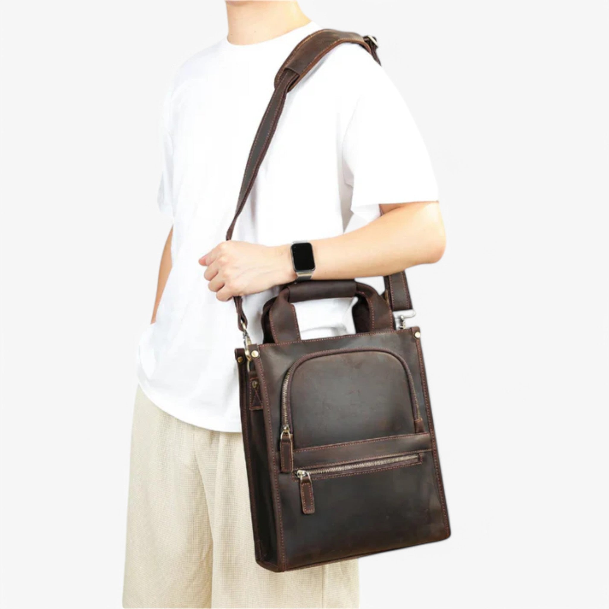 Dan | Eksklusiv lædermappe - - bags - {{ product_tags }