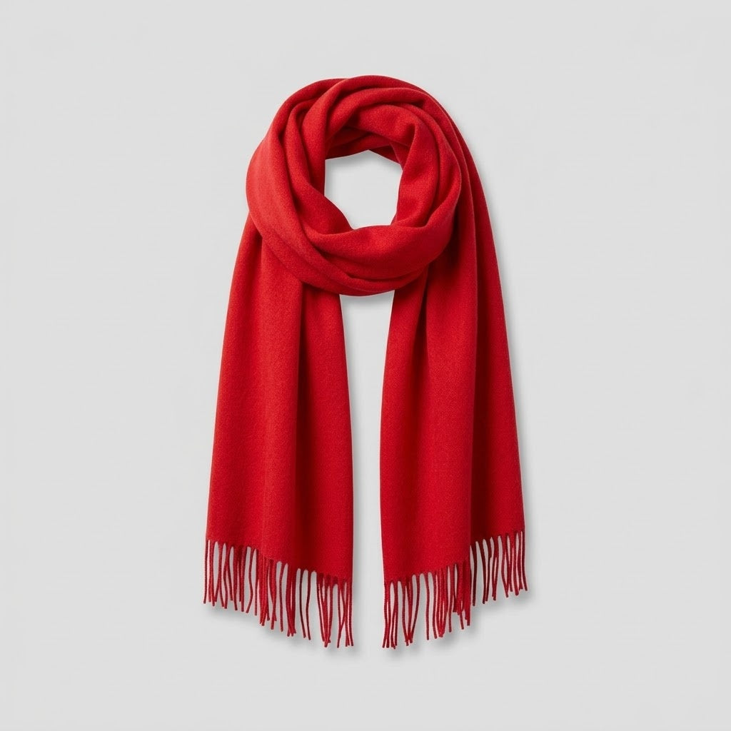 Cashmere Torklaede - Trendy Vinterstil, CashmereChic