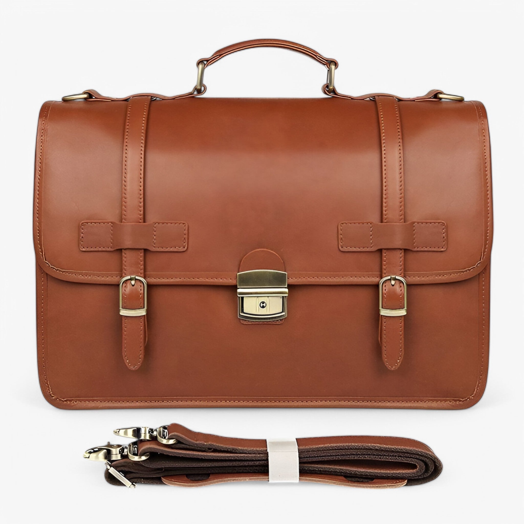 JMD | Elegant lædermappe - Marron - bags - {{ product_tags }