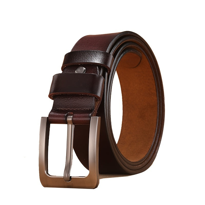 1 ægte rund læderbælte - - men's fashion - {{ product_tags }