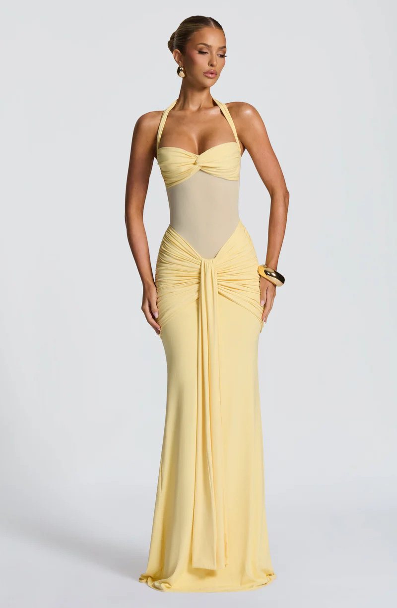 Birgit | Kvinder's Siren Hourglass Gown - Alluring Silhouette Evening Kjole