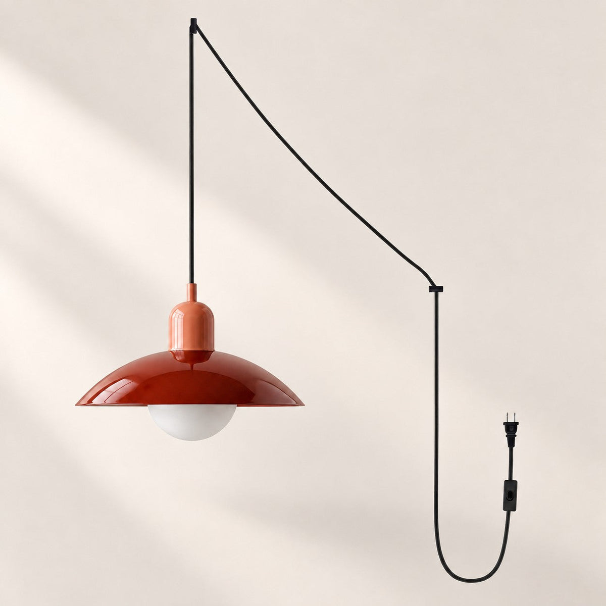 Mid Century Bauhaus Stikkontakt Pendellampe - - Home Decor - {{ product_tags }