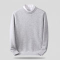 Herresweater i cashmere-strik - Blød pullover i uld
