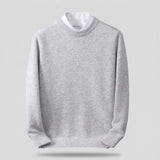Herresweater i cashmere-strik - Blød pullover i uld