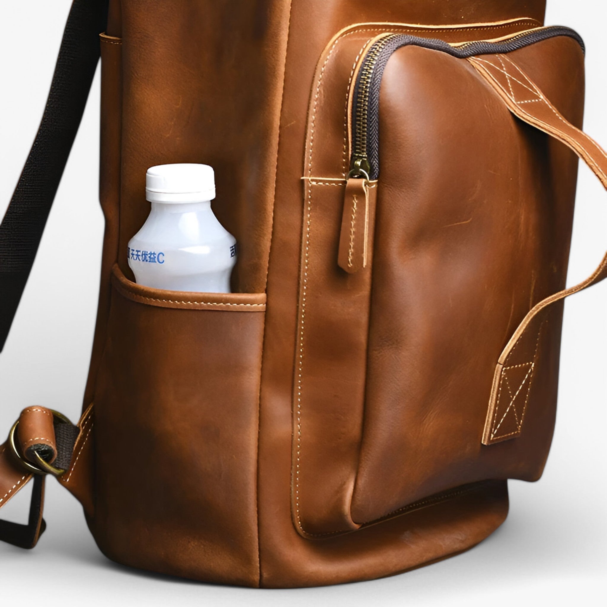 Luke | Elegant rygsæk lavet af højkvalitets læder - - bags - {{ product_tags }