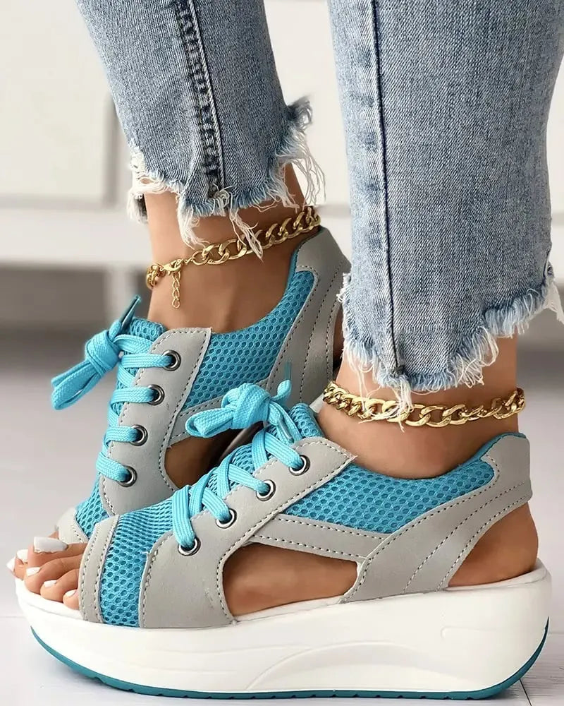 Elin | Komfortable damesneakers - Perfekte sko til stilfulde og komfortable dage - Blå - Elin | Komfortable damesneakers - Perfekte sko til stilfulde og komfortable dage - €25 - {{ product_tags }