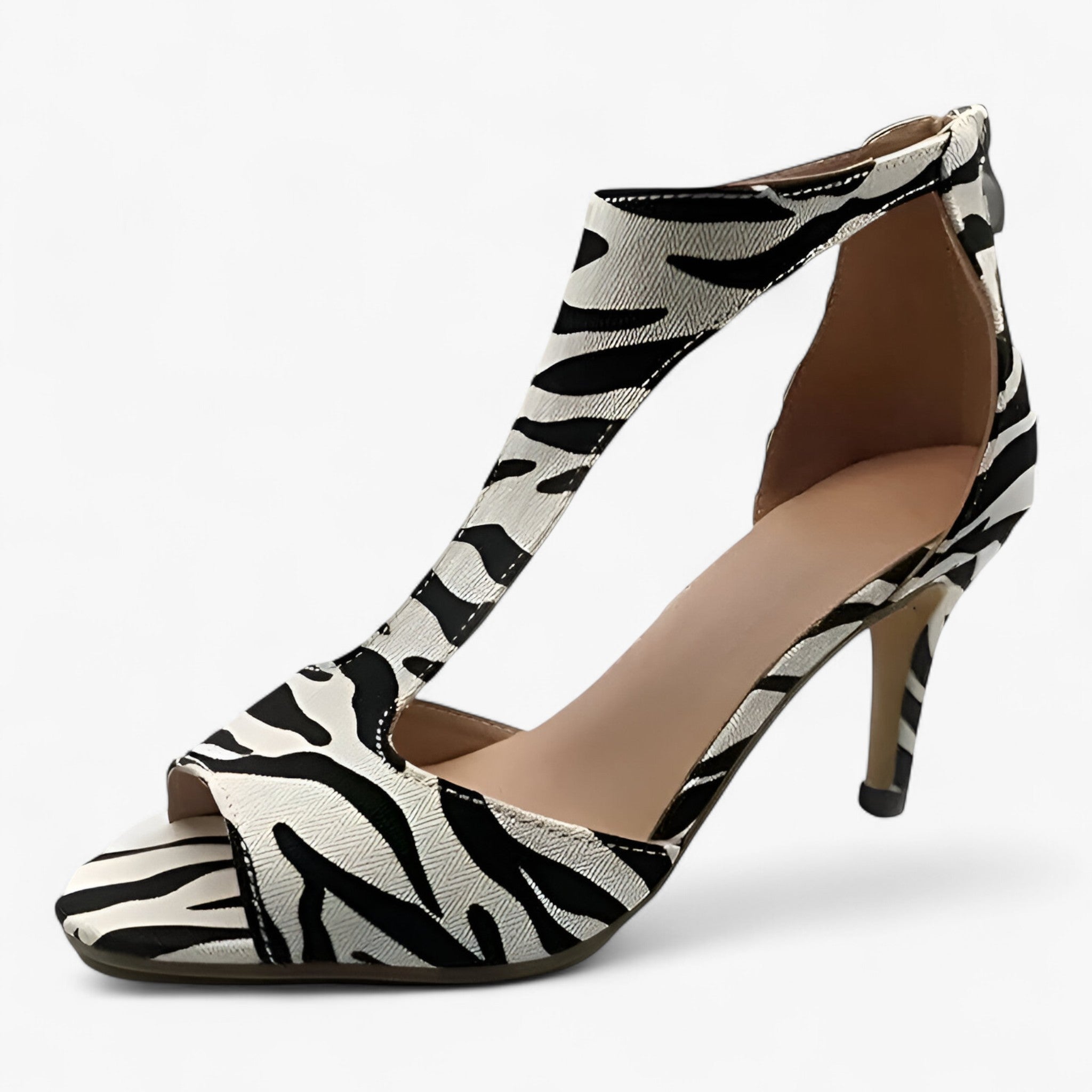 Irine | Sandaler til kvinder - Trendy og komfortable - Zebra - women's fashion - {{ product_tags }