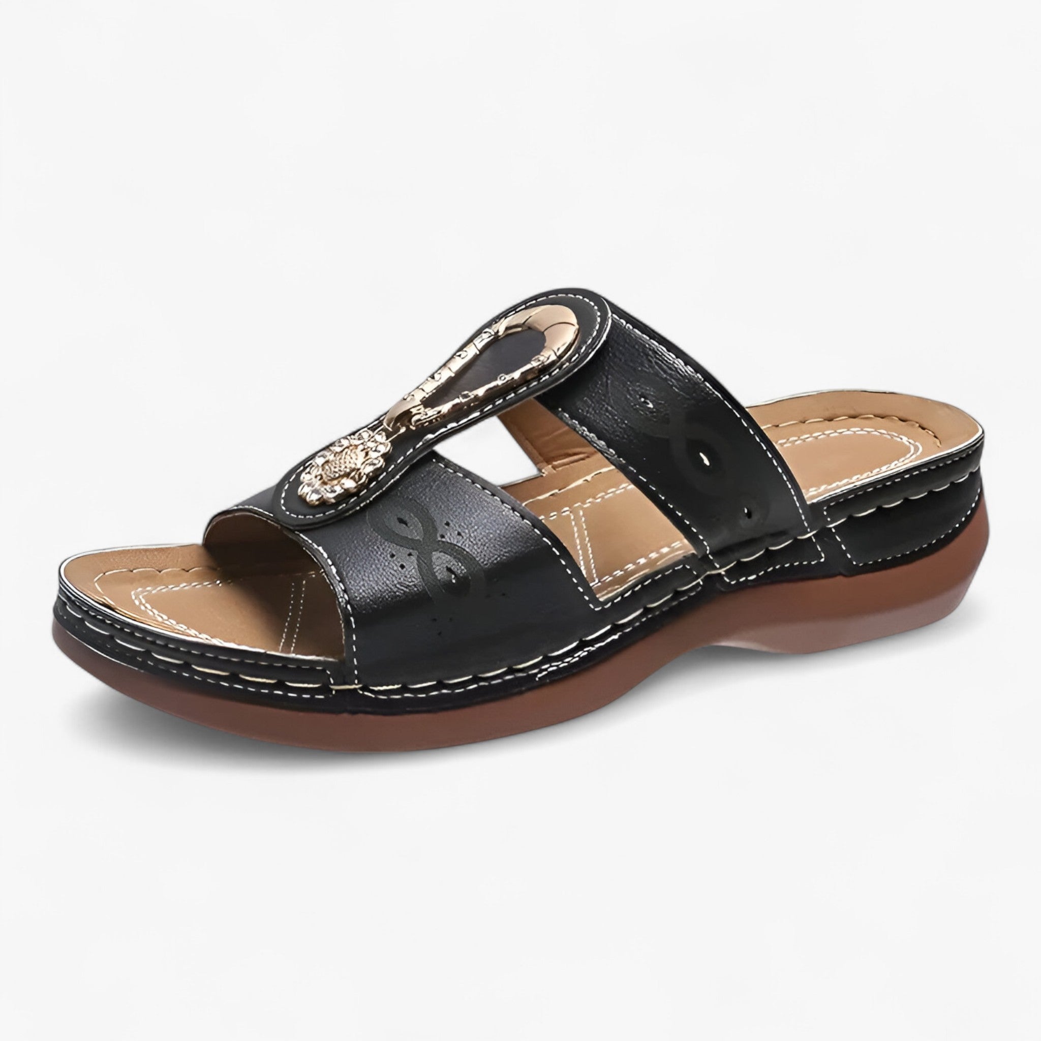 Jessa | Sandaler Til Kvinder - Se Trendy og Stilfuld Udgivelse - Sort - women's fashion - {{ product_tags }
