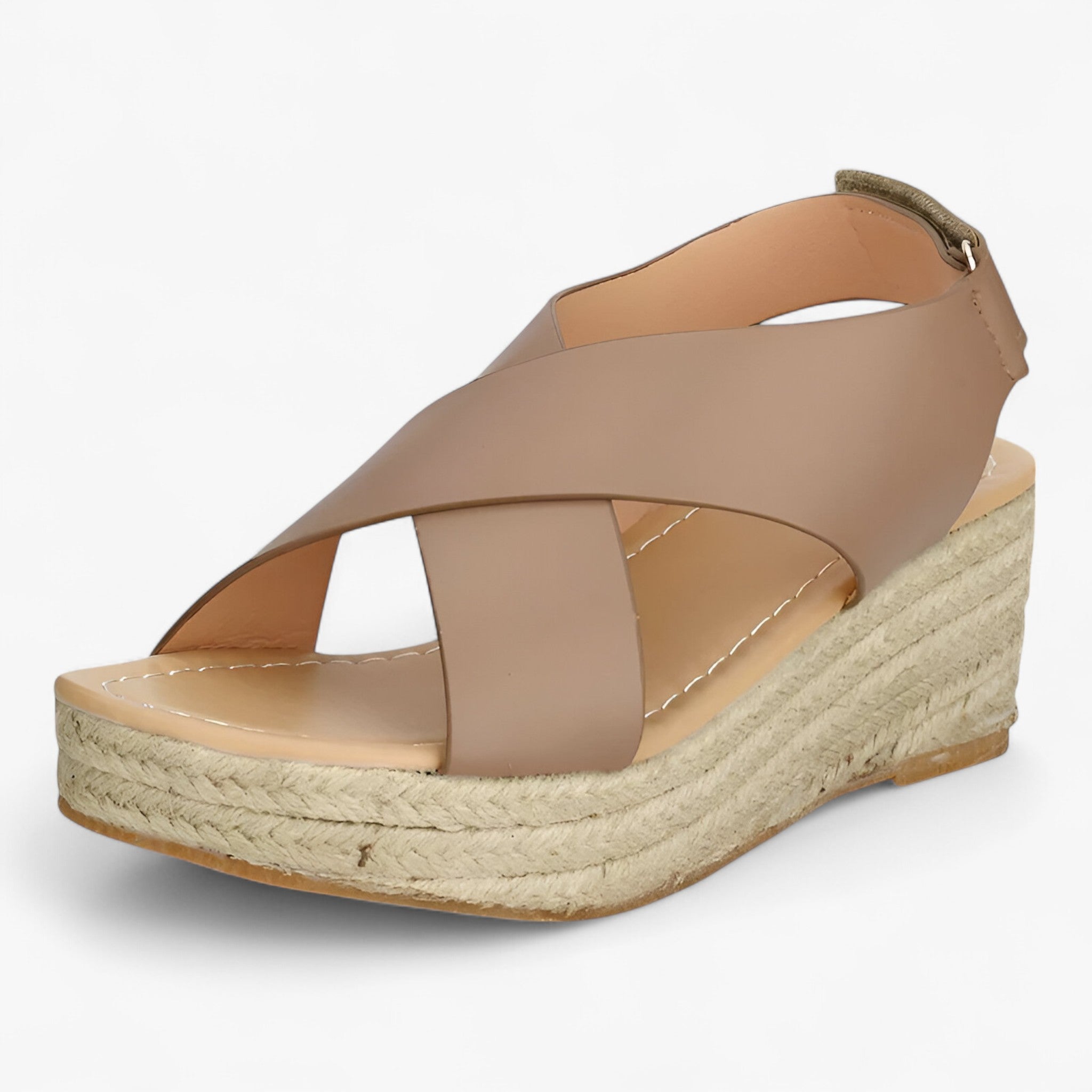 Phoebe | Sandaler - Komfort og fleksibilitet - Beige - women's fashion - {{ product_tags }