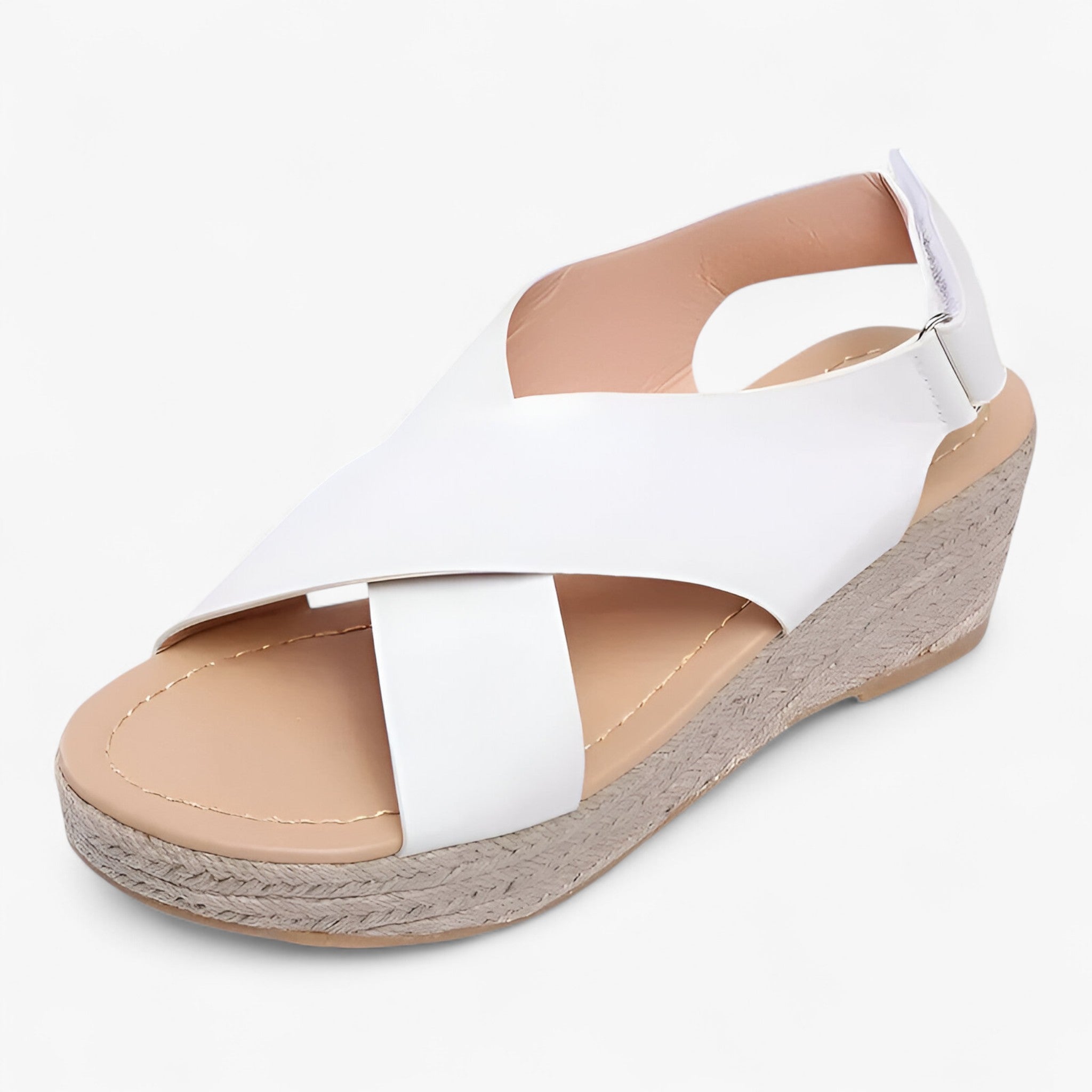 Phoebe | Sandaler - Komfort og fleksibilitet - Hvid - women's fashion - {{ product_tags }
