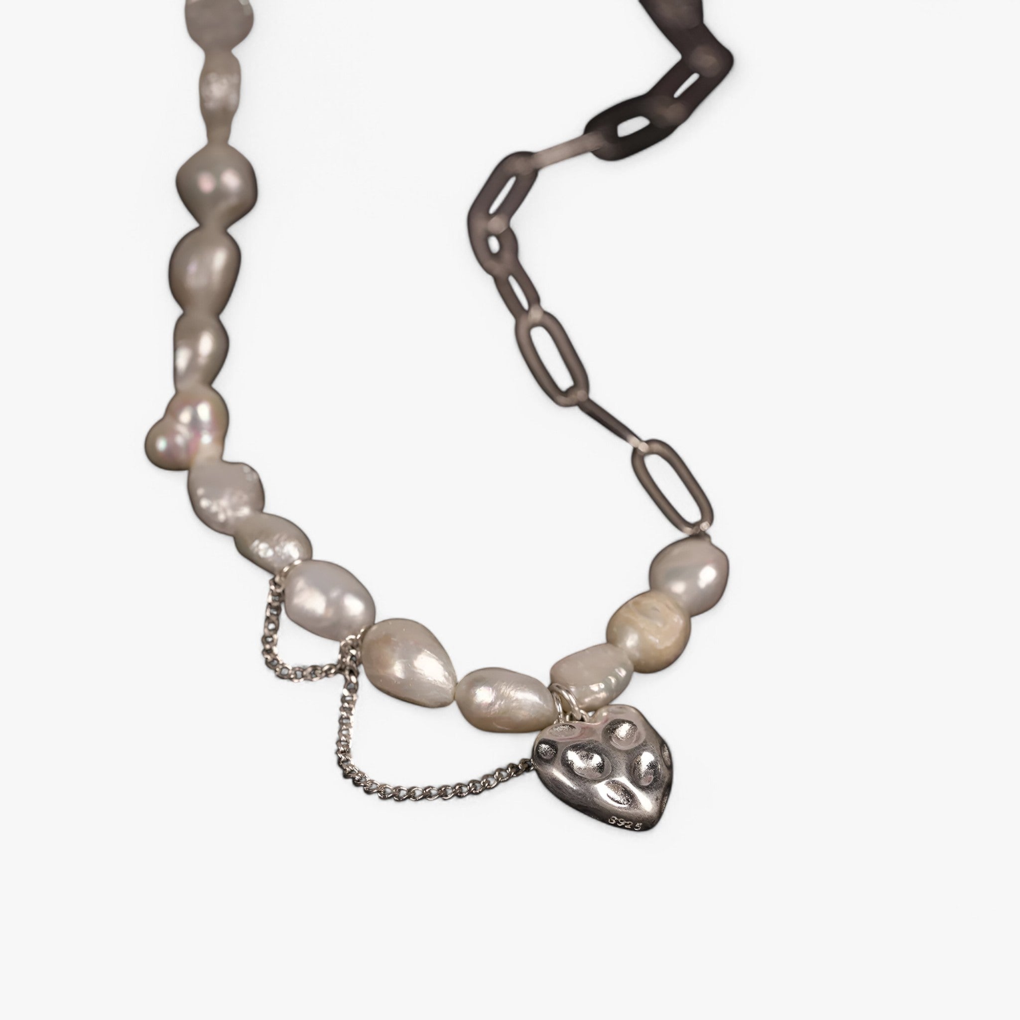 Sophia | Hartparel Asymmetrisk Kæde - - other - {{ product_tags }