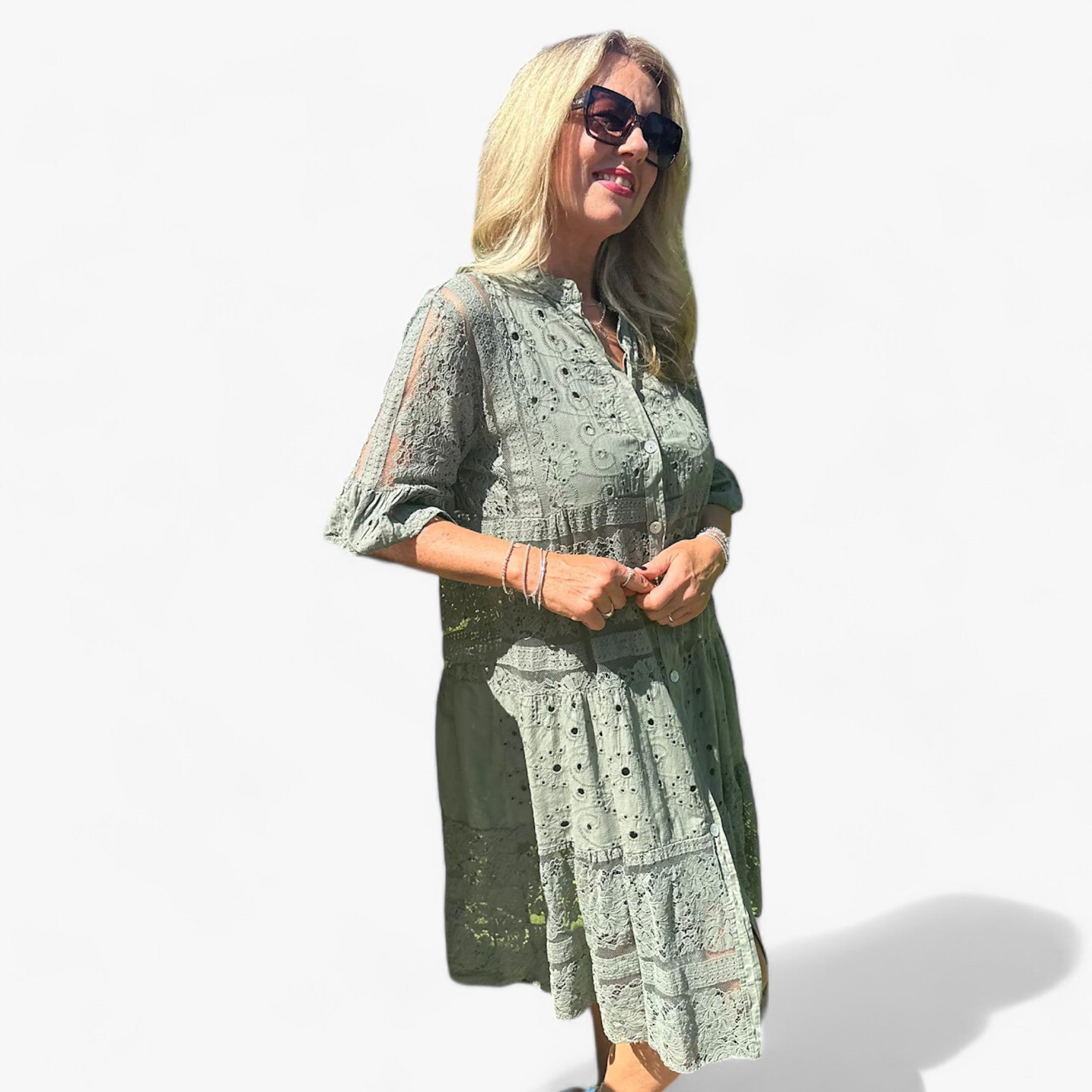 Adele | Spidskjole - Tidssvarende elegance med fine detaljer - - women's fashion - {{ product_tags }