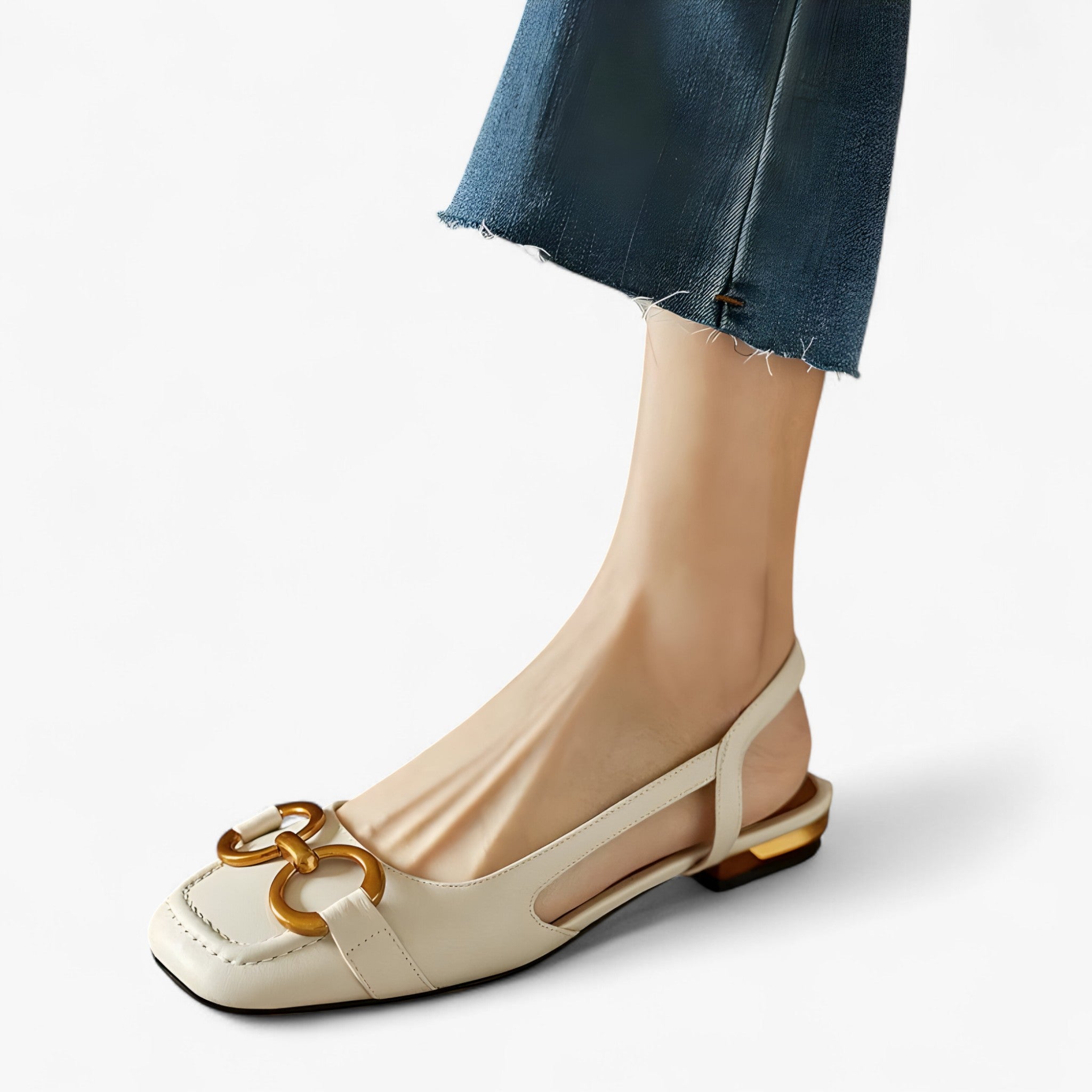 Leny | Elegante Ortopædiske Sandaler - Beige (næsten udsolgt) - shoes - {{ product_tags }