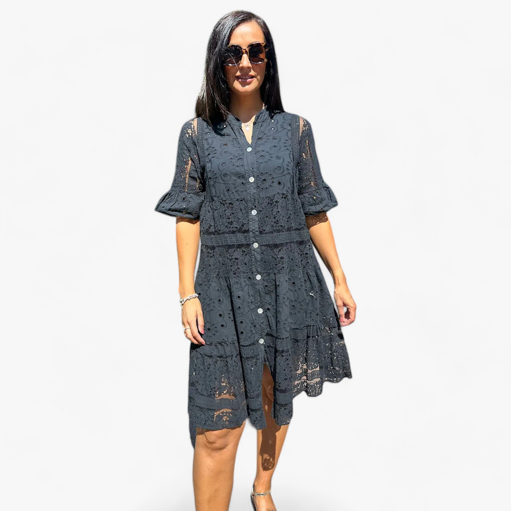 Adele | Spidskjole - Tidssvarende elegance med fine detaljer - - women's fashion - {{ product_tags }