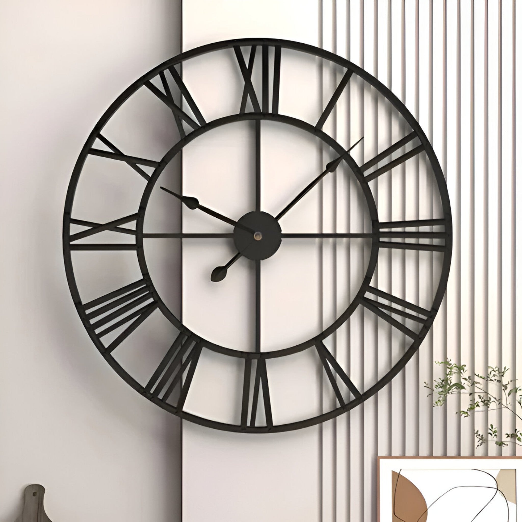 Finn - Moderne Stor Vægur - - house & garden - {{ product_tags }