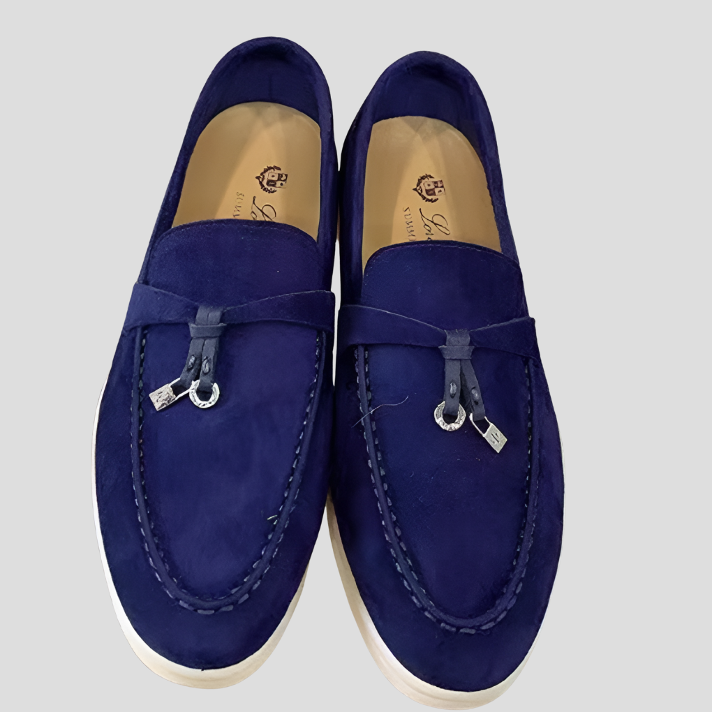 Dame Loafers til Hverdagsbrug - Komfortable & Tidløse - Blå - Fashion - {{ product_tags }
