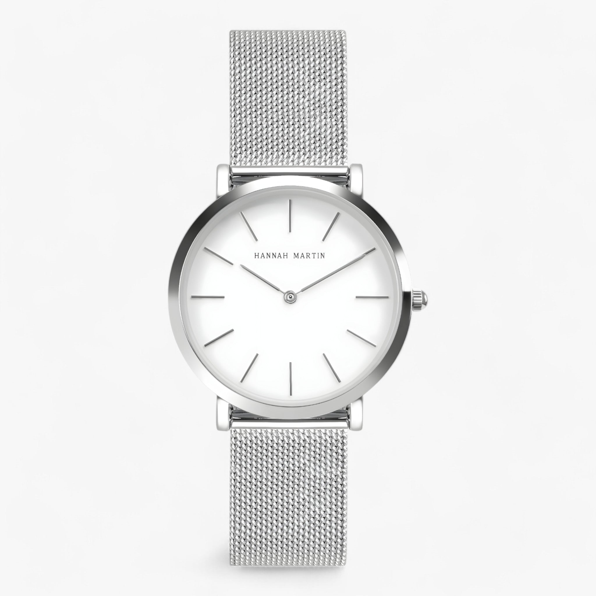 Maria | Rundt sølvur - Ubesværet elegance - - watches - {{ product_tags }
