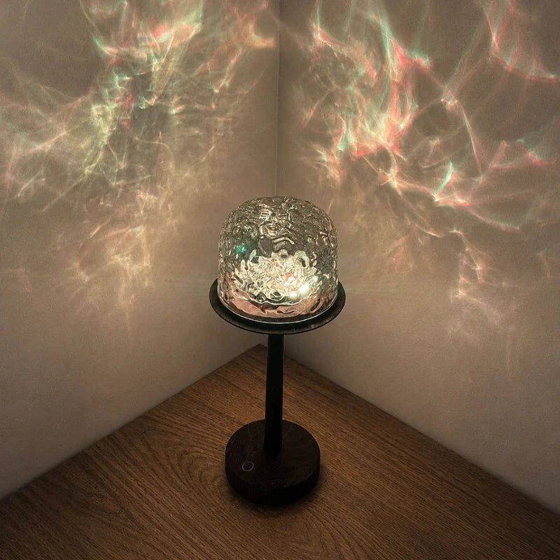Aurora Nordlys Lampe – 2-in-1 Stemnings Bordlampe & Projektor