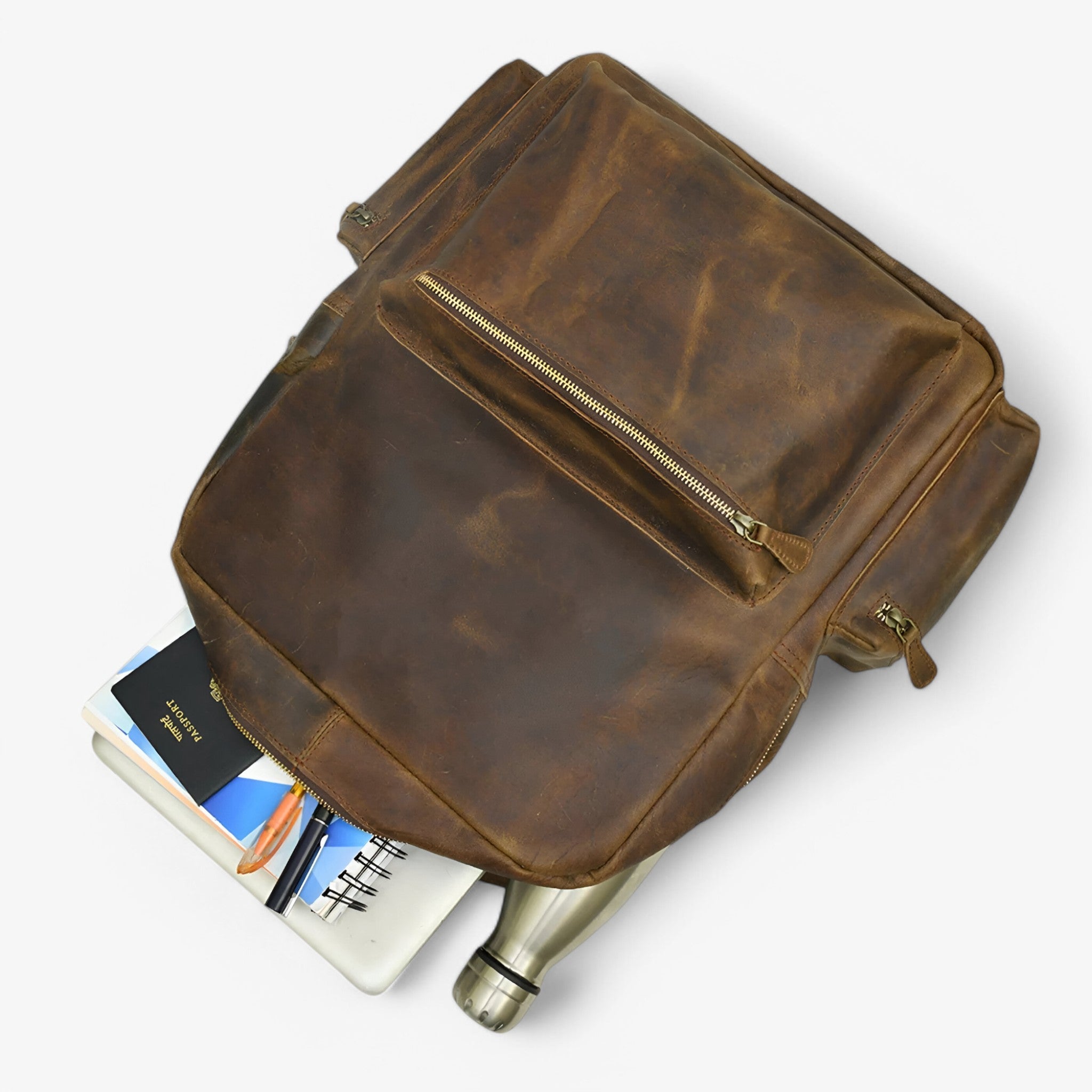 Barclay | Rygsæk i bøffellæder - - bags - {{ product_tags }