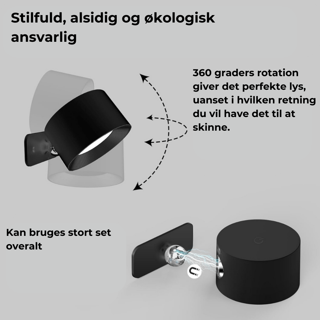 Flexilight™ | 360° trådløs genopladelig væglampe - - house & garden - {{ product_tags }