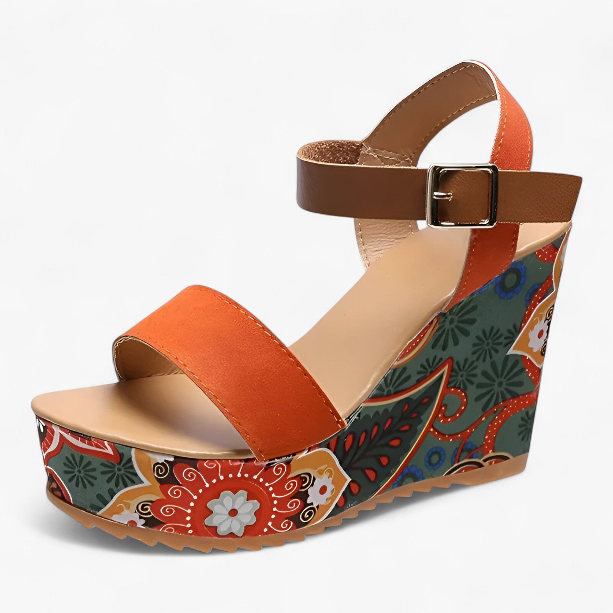 Jamie | Sommertandaler – Elegante og komfortable - Rød - women's fashion - {{ product_tags }