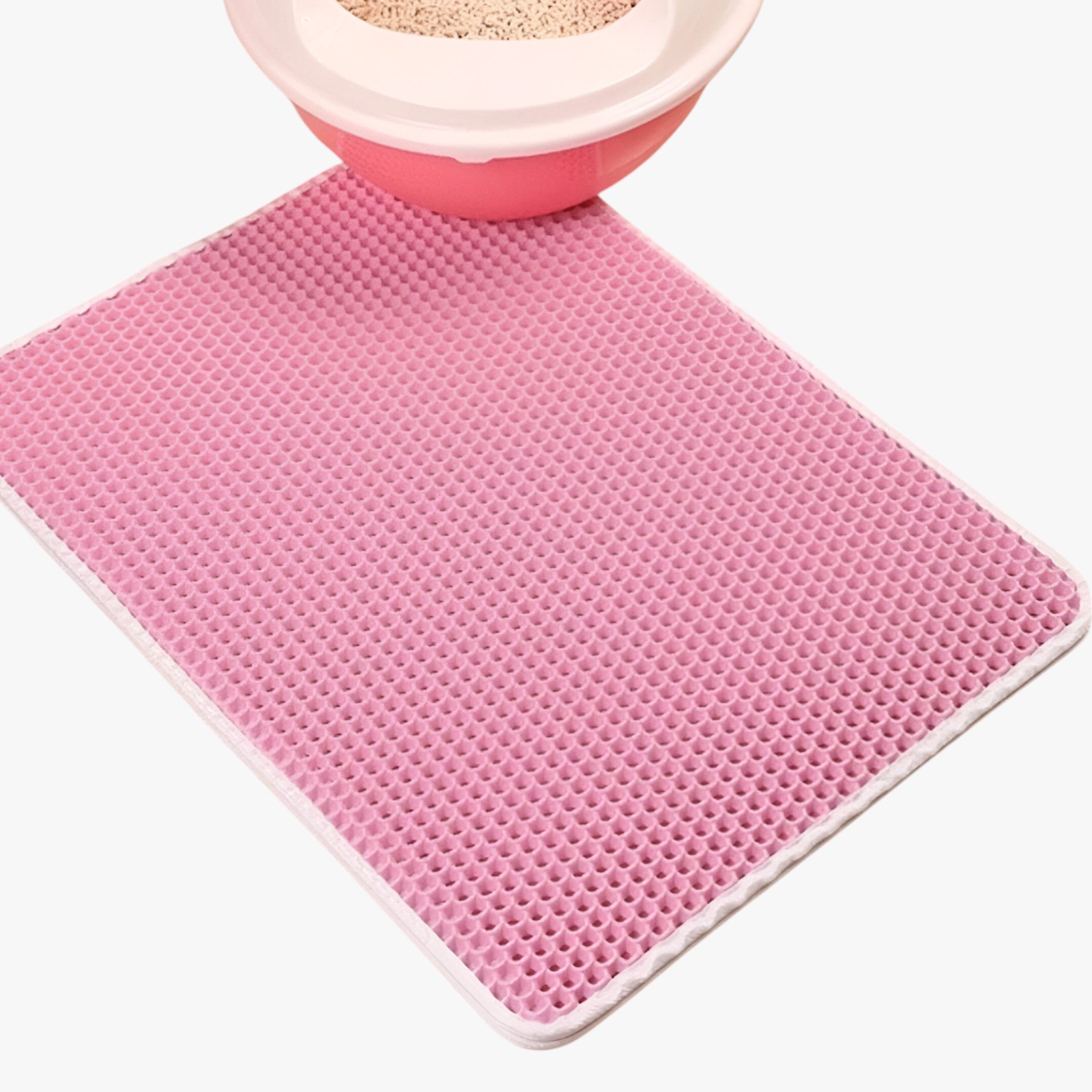 LitterGuard | Kattensand Matte til Kattebakke - Vandafvisende Mat - Lyserød - Kattebakke måtter - {{ product_tags }