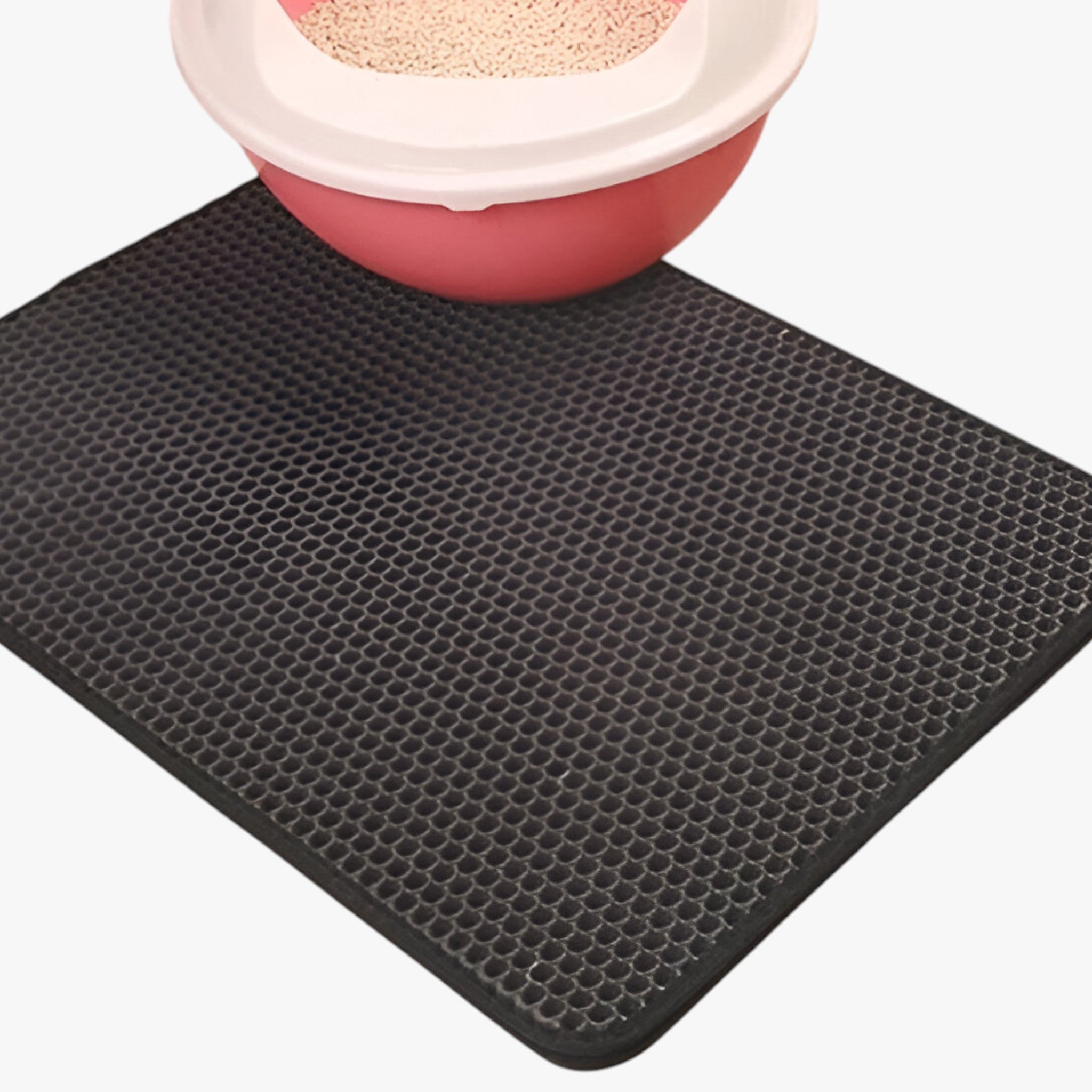 LitterGuard | Kattensand Matte til Kattebakke - Vandafvisende Mat - Metal grå - Kattebakke måtter - {{ product_tags }