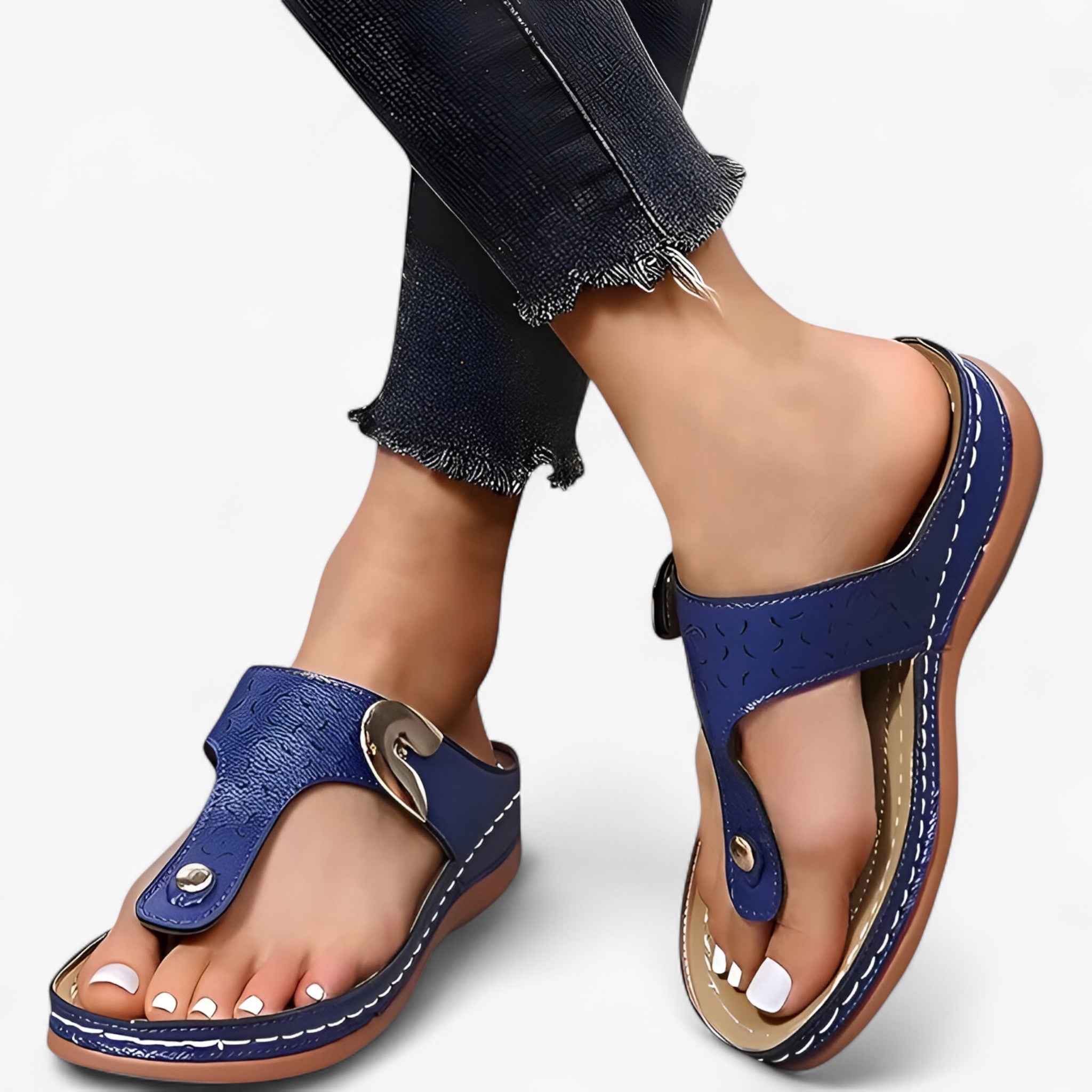 Aisa | Flade sandaler – Elegante og komfortable - - women's fashion - {{ product_tags }
