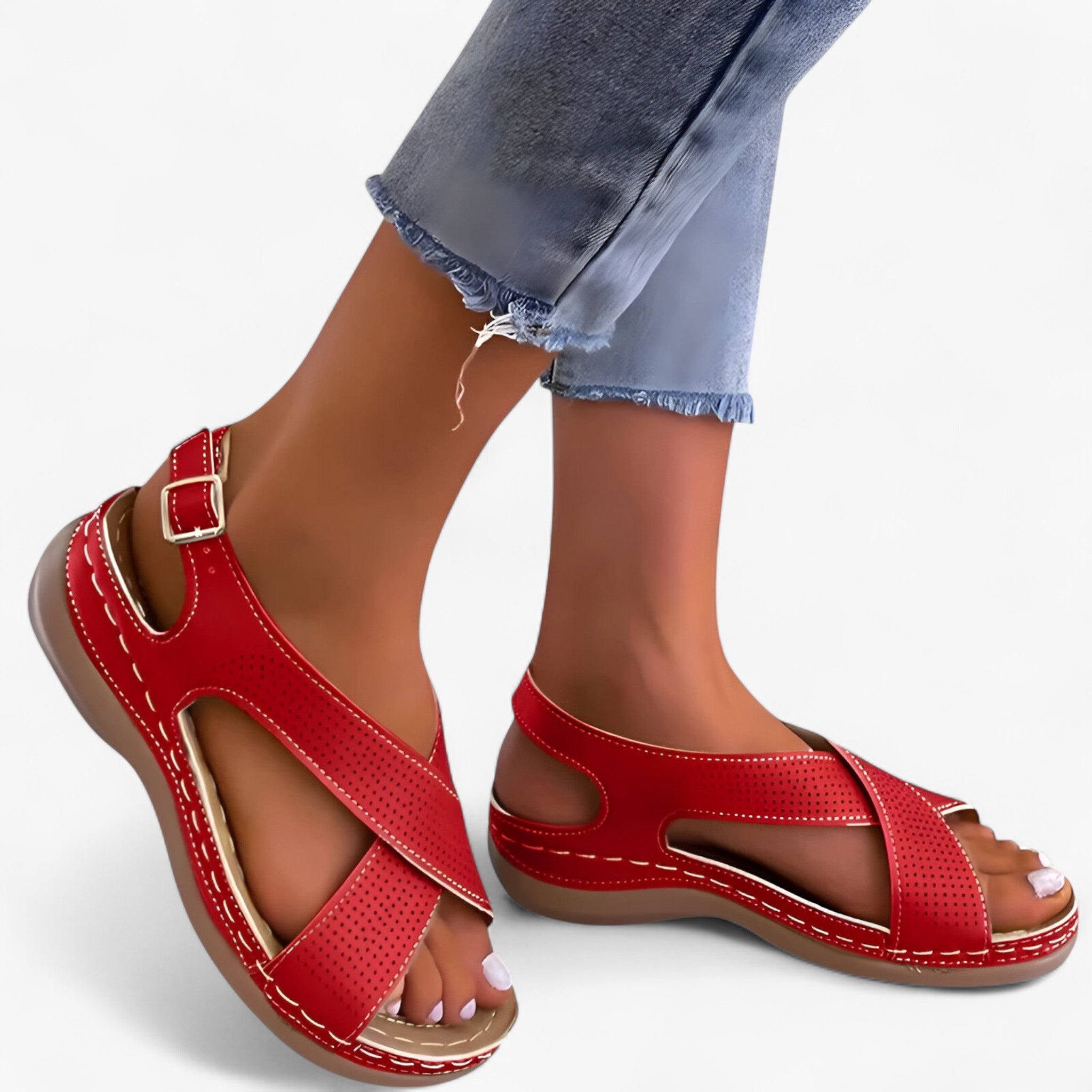 Annalyn | Vintage sandaler - Elegante og komfortable - - women's fashion - {{ product_tags }