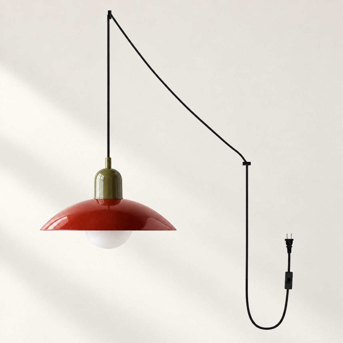 Mid Century Bauhaus Stikkontakt Pendellampe - - Home Decor - {{ product_tags }