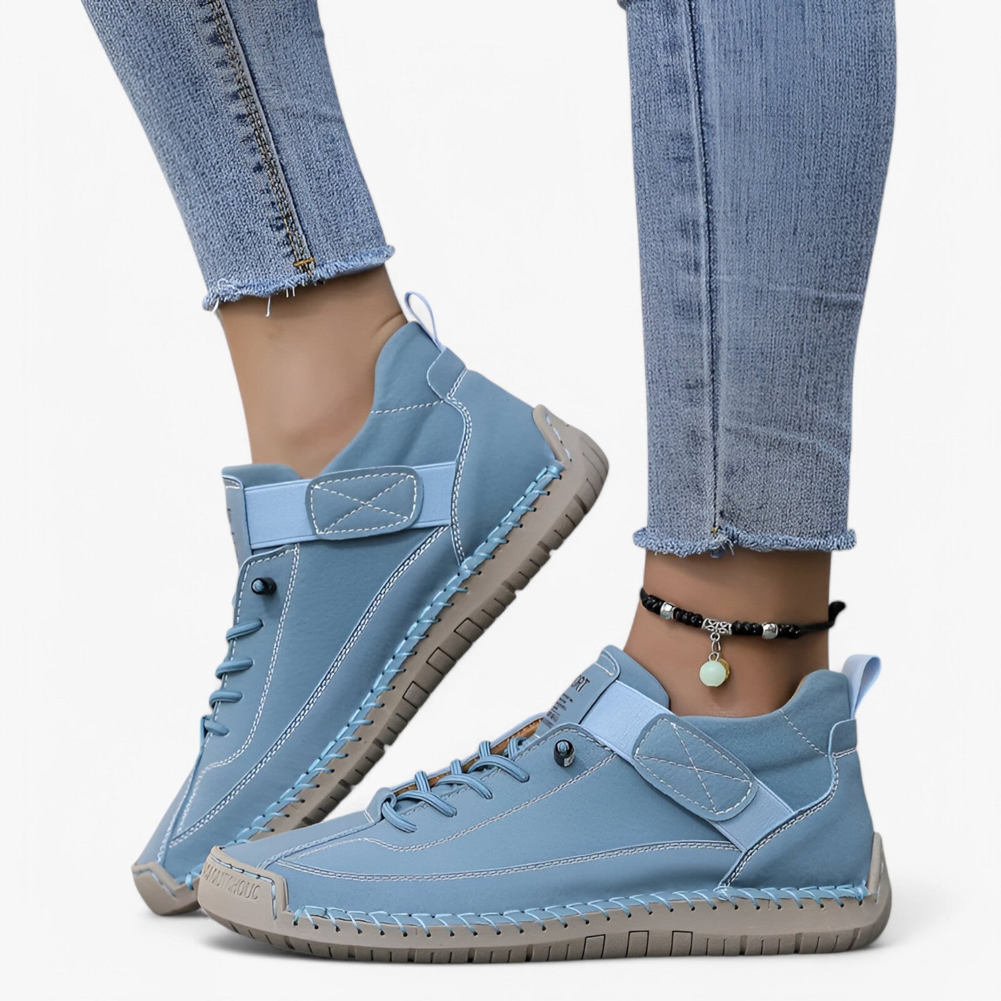 Erin | Komfortsko - Bløde og skridsikre - Mineral Blå - shoes - {{ product_tags }