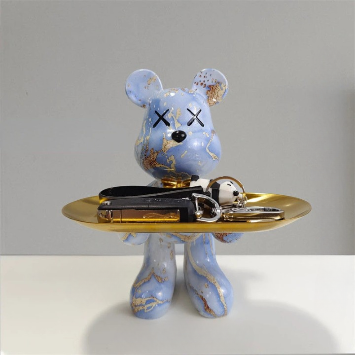 CraftBear - Bjørnestatue med bakke - - CraftBear - Bjørnestatue med bakke - €25 - {{ product_tags }
