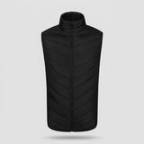 Unisex Elektrisk Opvarmet Vest - USB-Opvarmning, Justerbar Temperatur