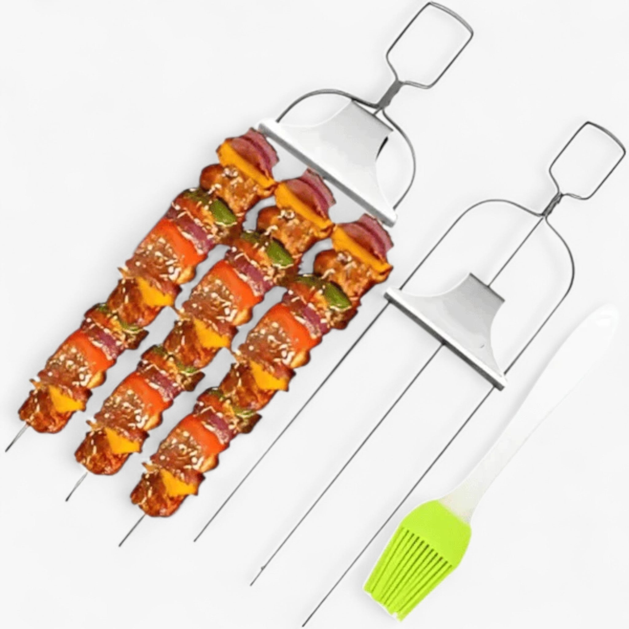 SkewGril | 3-vej Grillspyd | Rustfrit Stål - - SkewGril | 3-vej Grillspyd | Rustfrit Stål - €25 - {{ product_tags }