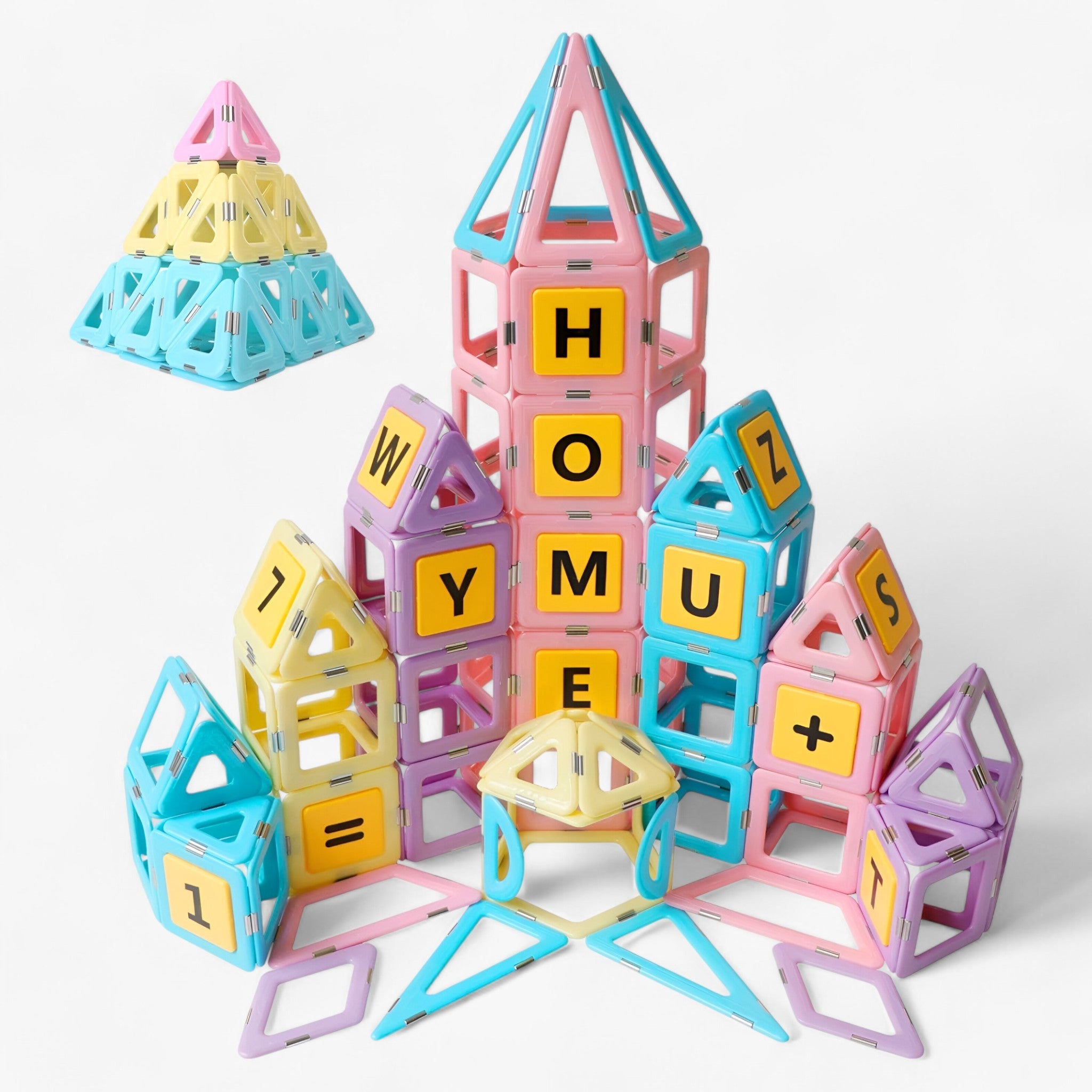 Magblock | Kreative Byggeklodser – Uddannelseslegetøj - 90 stykker TYSKLAND - baby - {{ product_tags }
