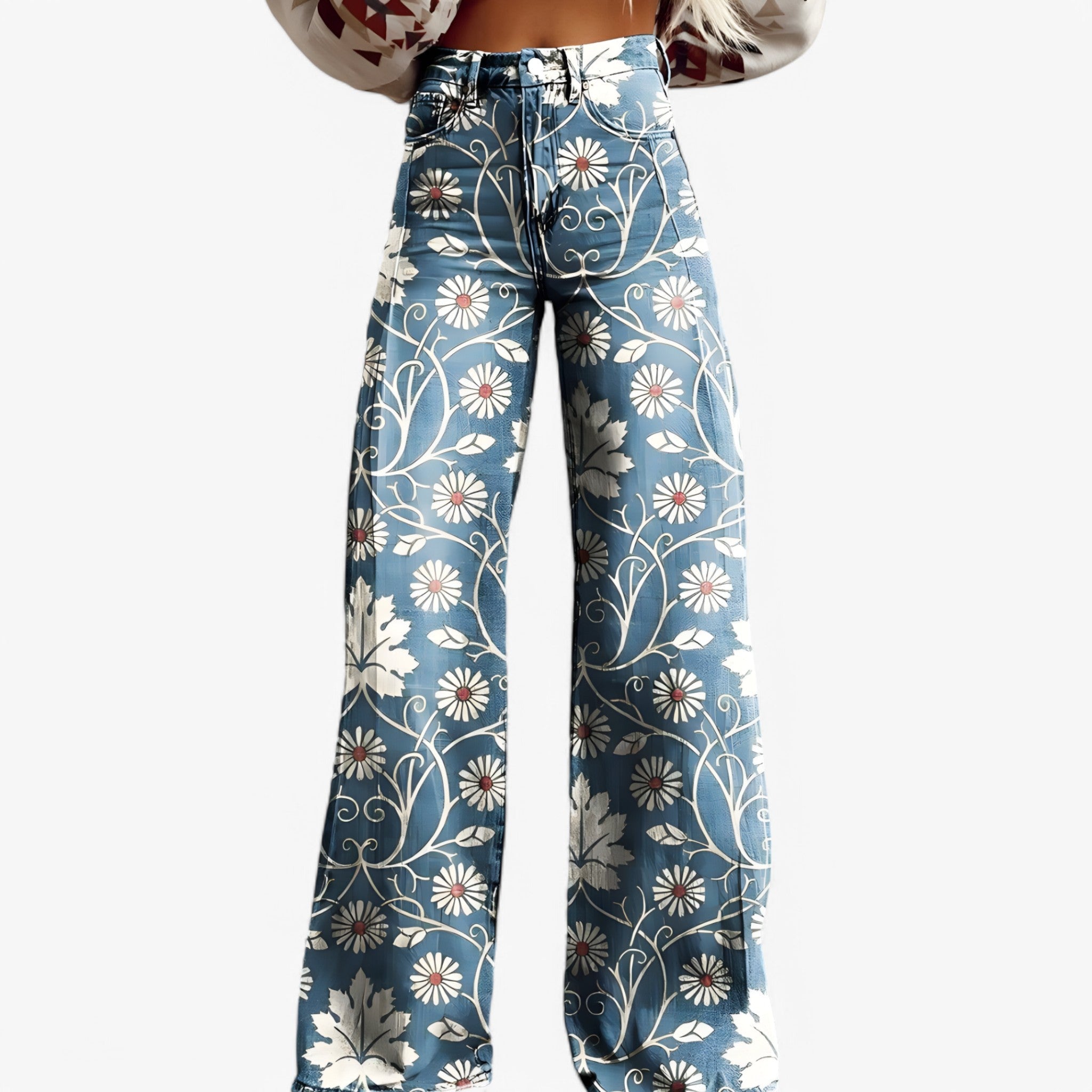 Clare | Bukser med bred ben - Afslappet og moderne - - women's fashion - {{ product_tags }