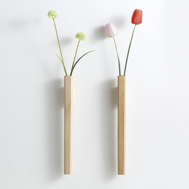 Bloom hængende vægvasesæt - Bøg 1 st. - house & garden - {{ product_tags }